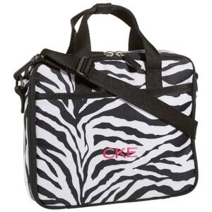 Zebra Print Lunchbox with Pink “Sophia”